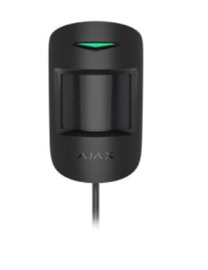 Датчик руху Ajax MotionProtect Plus Black (Дротовий)