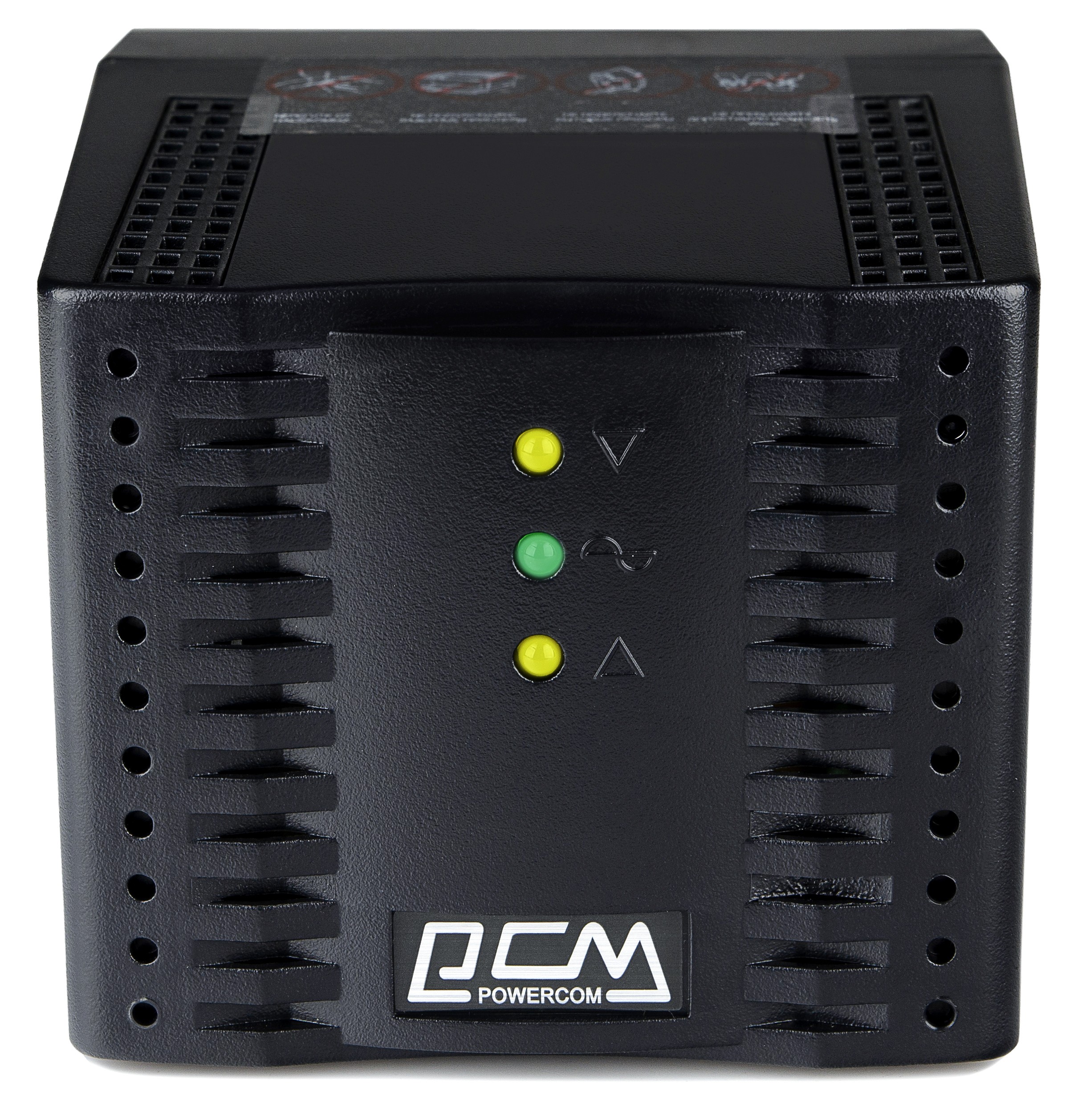 Релейний стабілізатор Powercom TCA-600 black