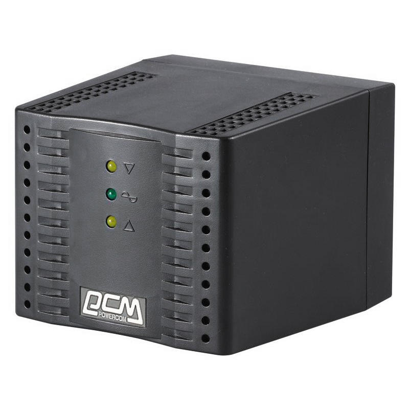 Ціна стабілізатор 1.5 квт Powercom TCA-3000 black в Києві
