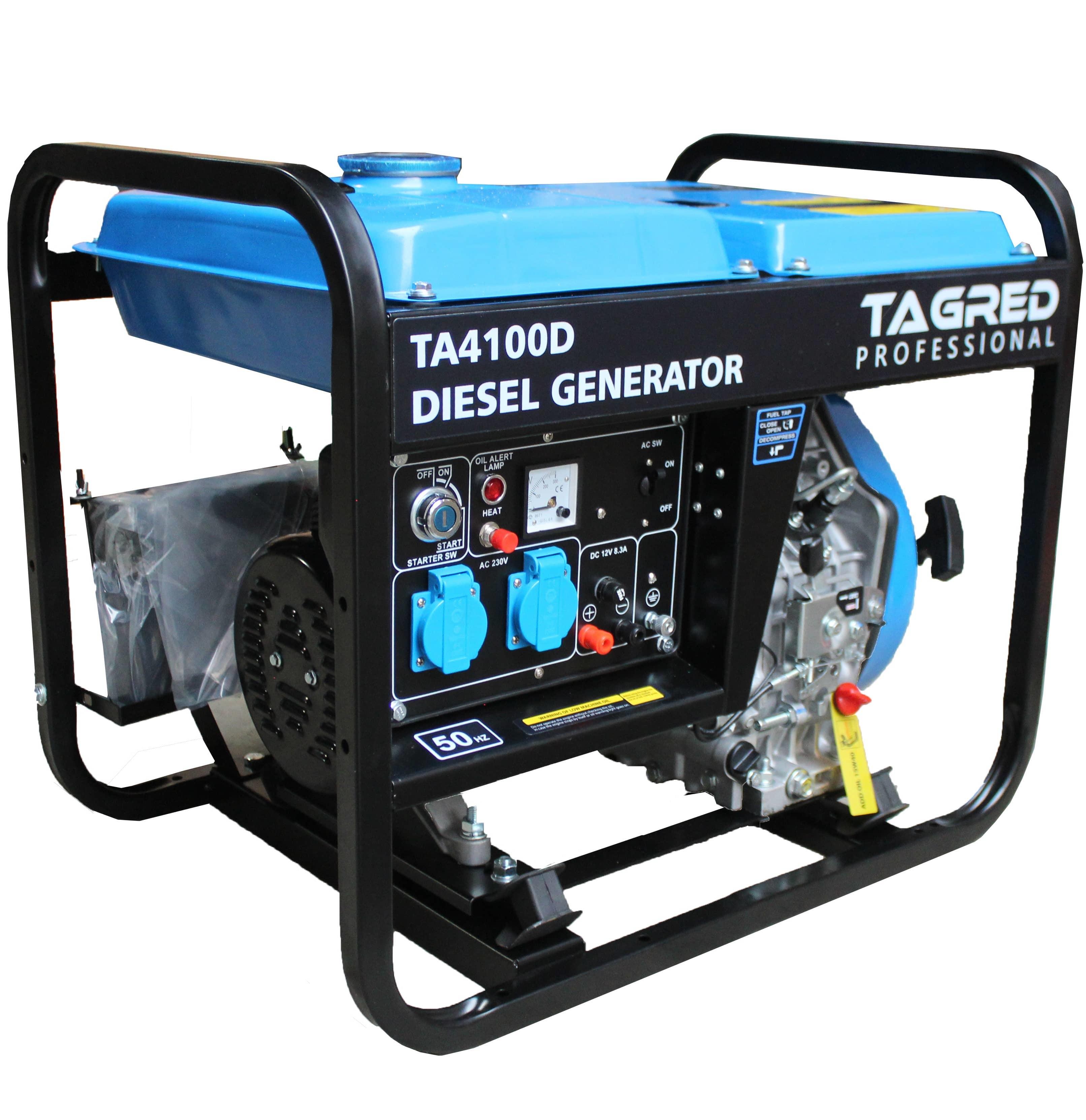 Інструкція дизельний генератор Tagred TA4100D