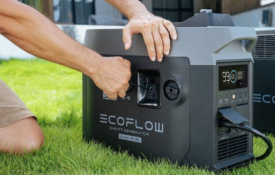 огляд товару Генератор EcoFlow Smart Gas Dual Fuel (ZDG200-EU) - фотографія 12