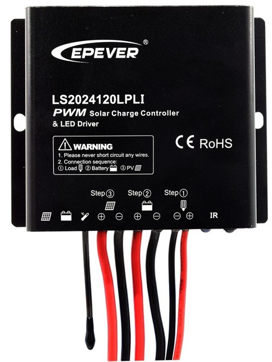 Контролер заряду Epever LS 2024120 LPLI 20A в інтернет-магазині, головне фото