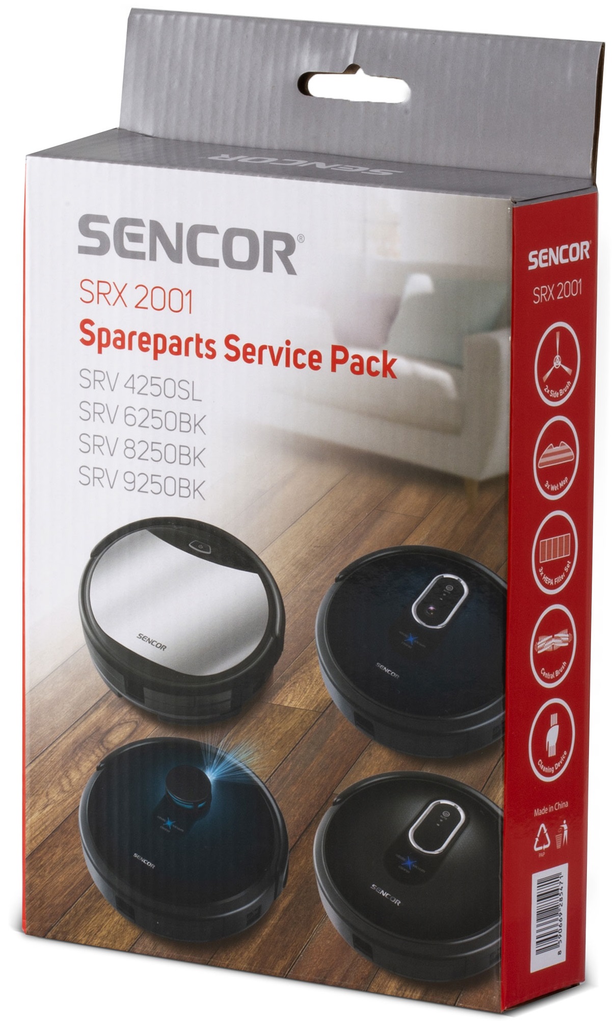 Відгуки набір Sencor SRX2001 SETFORSRV425 для SRV 4250SL/6250BK/8250BK/9250BK в Україні