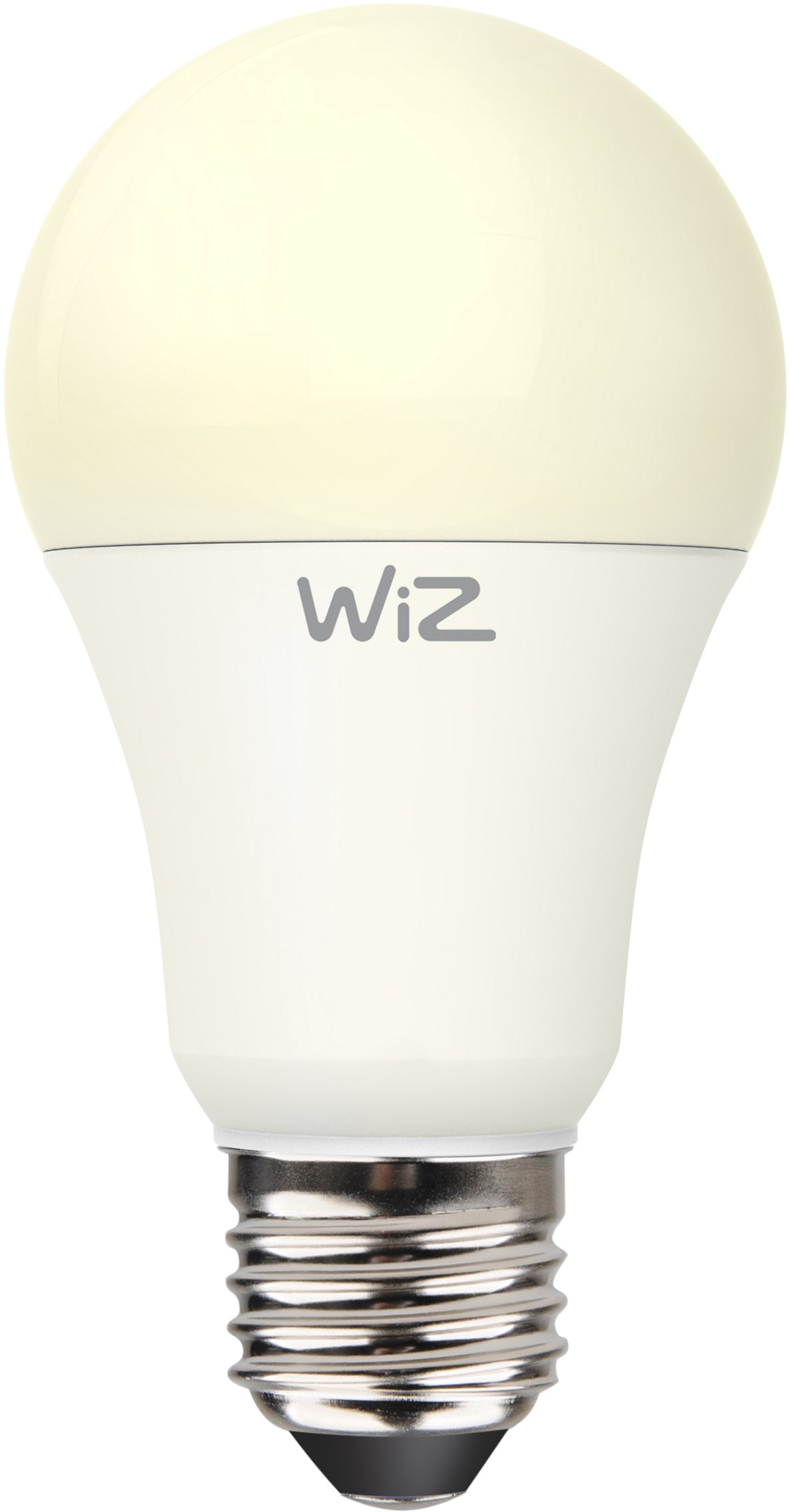 Умная светодиодная лампа WiZ Led Smart WiFi A60 E27 WiZ60 DW F White 806lm 2700K (WZE20026011) в интернет-магазине, главное фото