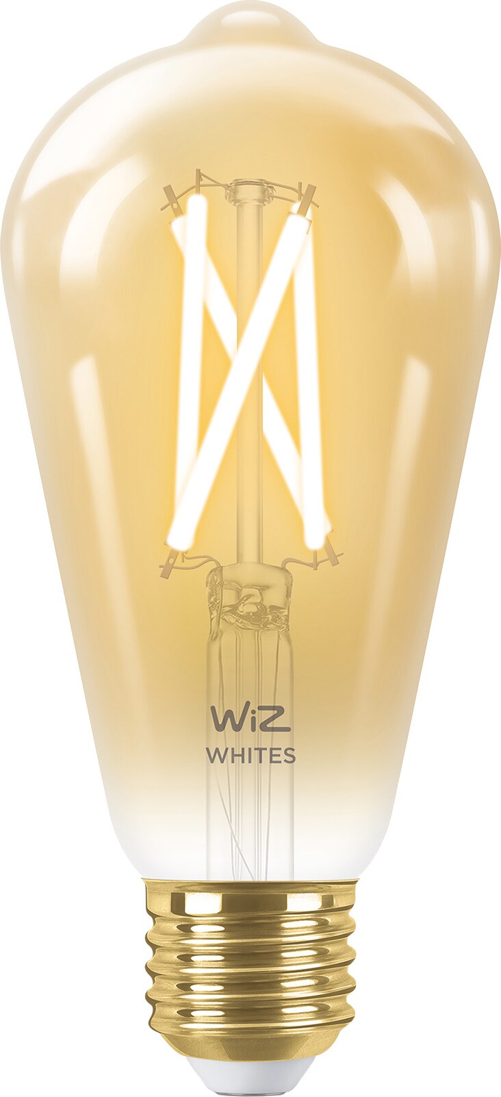 WiZ Led Smart WiFi ST64 E27 WiZ45 DW FA Q Filament Amber 550lm 2200K 7W (WZE21016411-A)