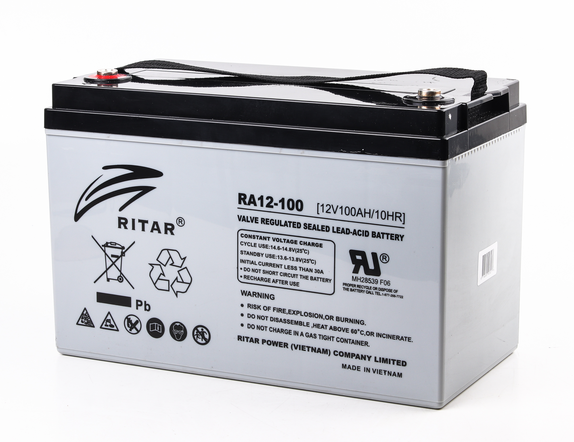 Купить аккумулятор 100 a·h Ritar RA12-100 в Киеве