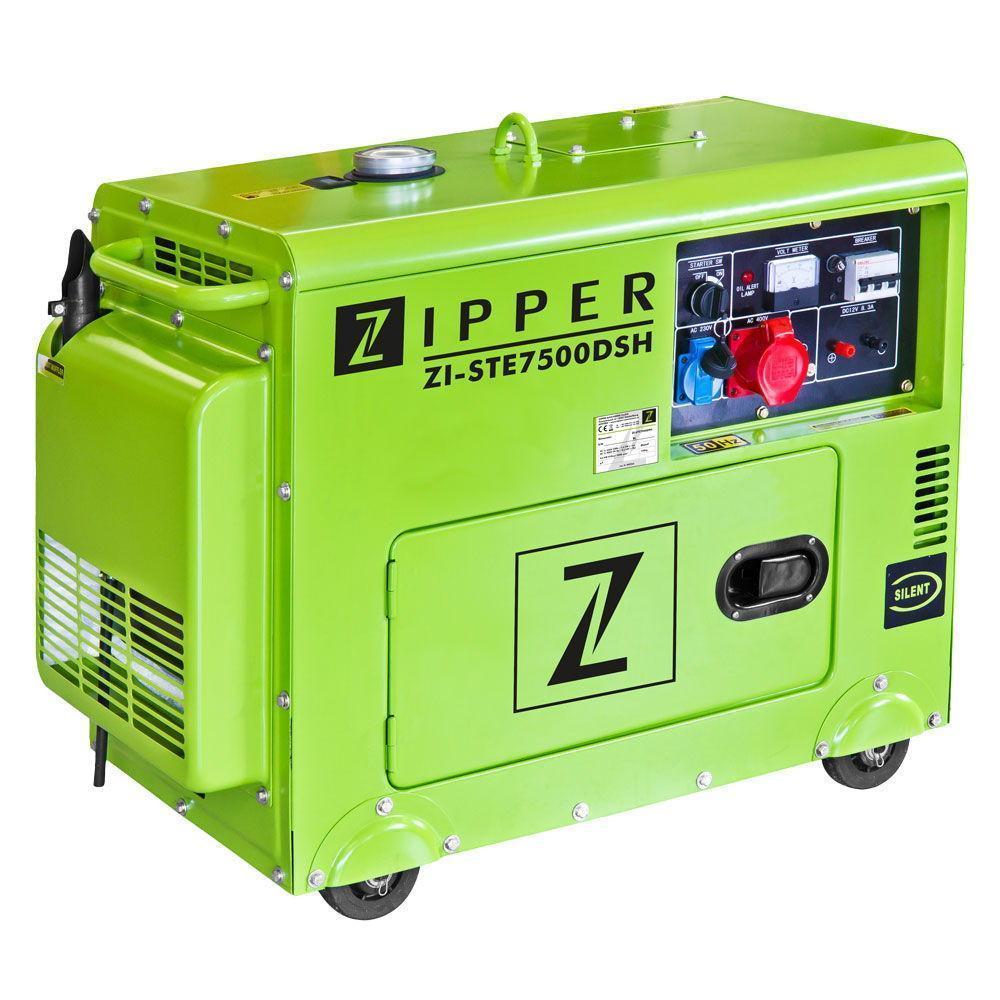 Генератор на 3 кВт Zipper ZI-STE7500DSH