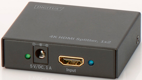 Адаптер Digitus HDMI (INx1 - OUTx2), 4K в интернет-магазине, главное фото