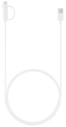 Відгуки кабель Samsung USB Combo Type-C & Micro USB, 1.5m White в Україні