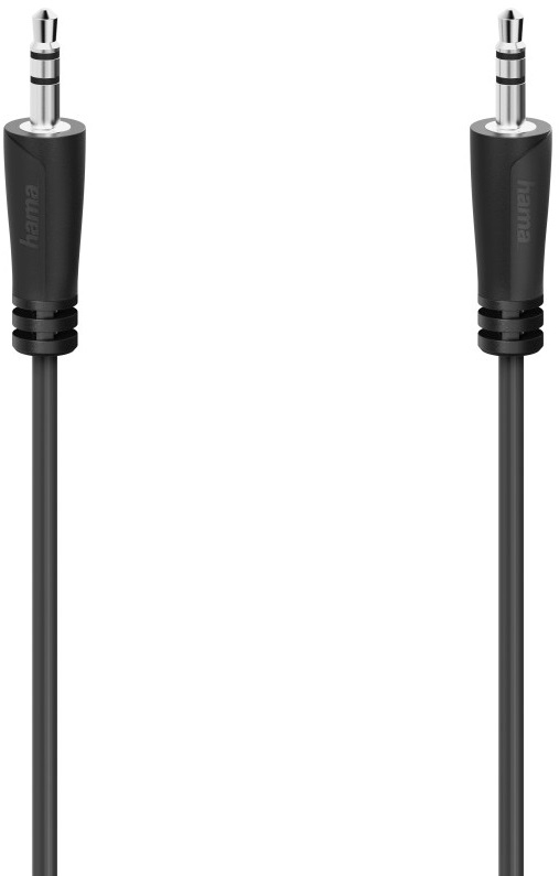 Hama 3.5 mm Jack - 3.5 mm Jack Stereo 3 m Black