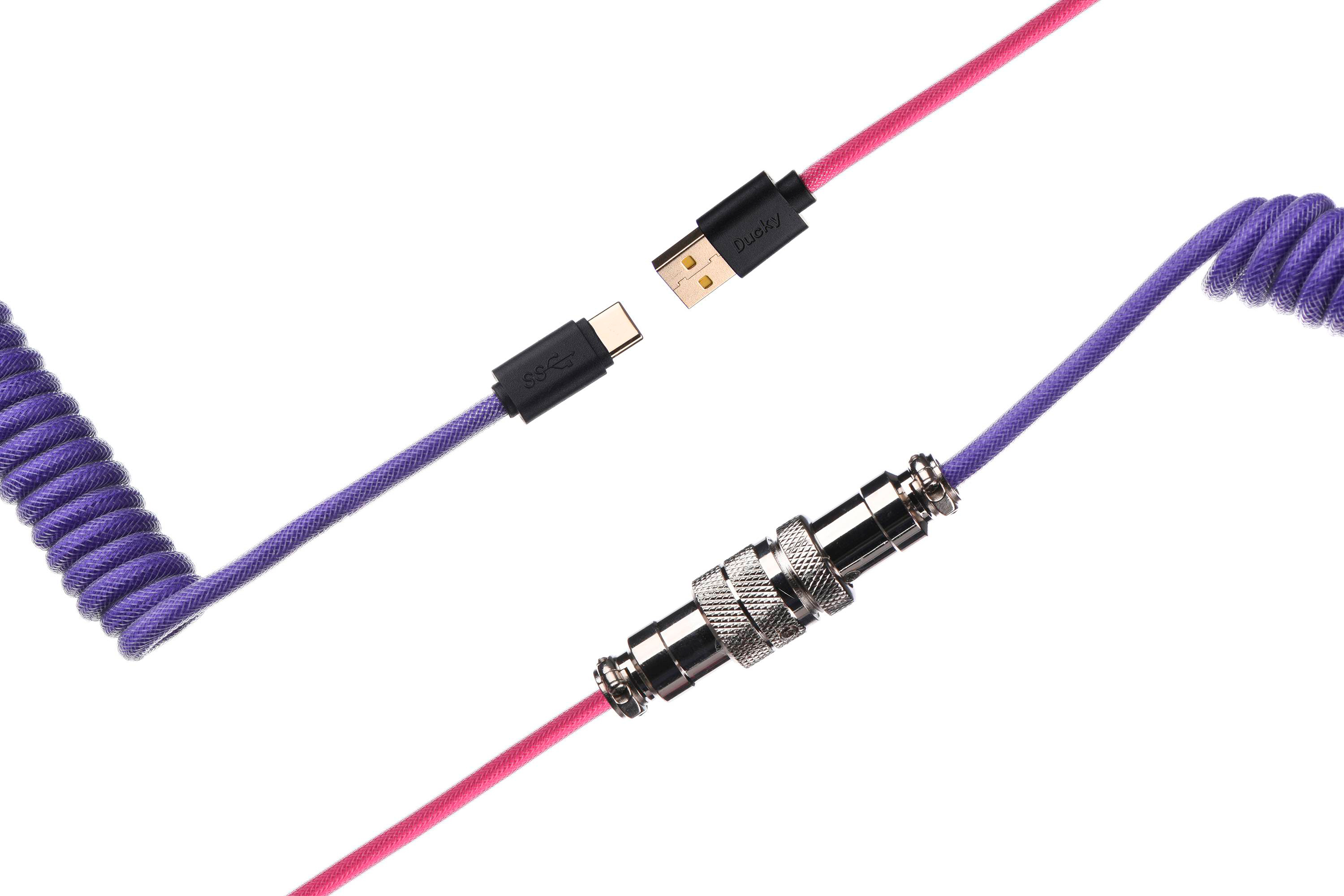 Ducky Premicord Joker, USB Type-A to Type-C, Purpule