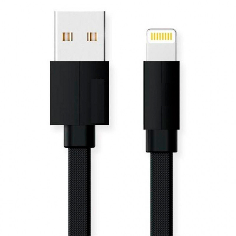 Кабель Real-El USB 2.0 AM to Lightning 1.0m Premium black (EL123500034) в интернет-магазине, главное фото