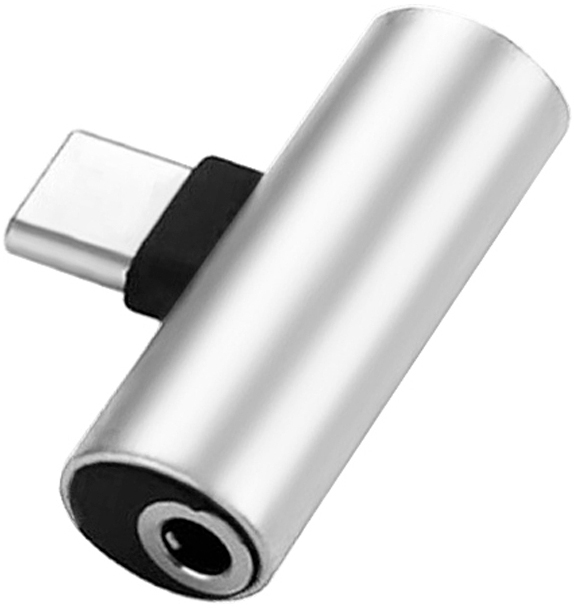 XoKo Type-C to Jack 3.5 мм 1.0m 2in1 (AC-205-SLV)