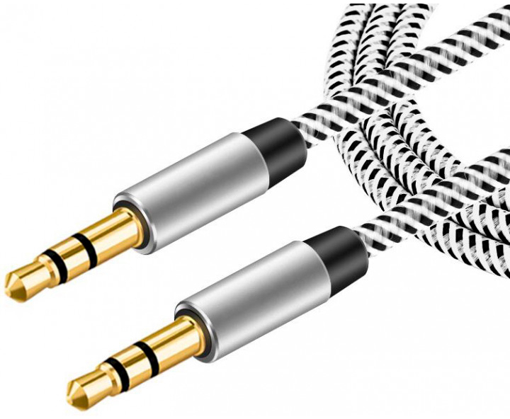 XoKo Jack 3.5mm to jack 3.5mm 1 м Black (AUX-100)