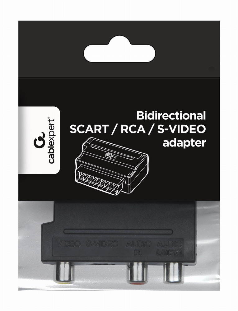 Перехідник Cablexpert SCART/RCA/S-VIDEO (CCV-4415) ціна 75.00 грн - фотографія 2