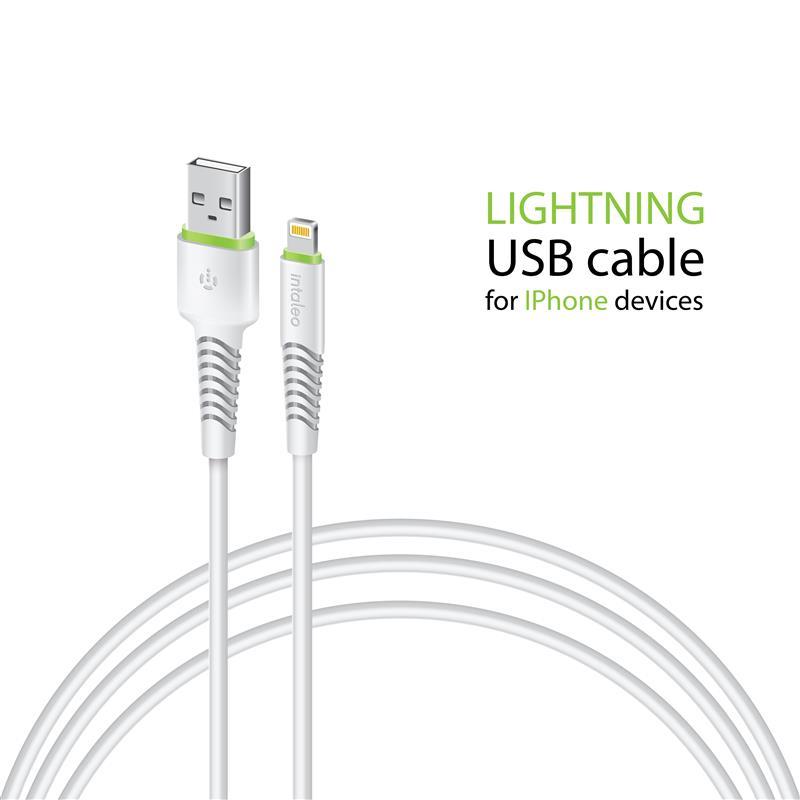 Intaleo CBFLEXL0 USB-Lightning 0.2м White (1283126487439)