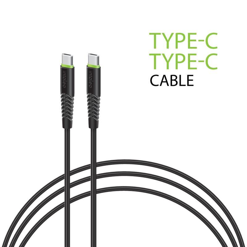 Intaleo CBFLEXTT1 USB Type-C-USB Type-C 1.2м Black (1283126504082)