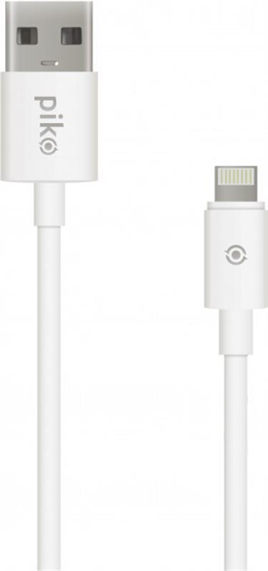 Кабель Piko CB-UL11 USB-Lightning 1.2м White (1283126496165) в интернет-магазине, главное фото