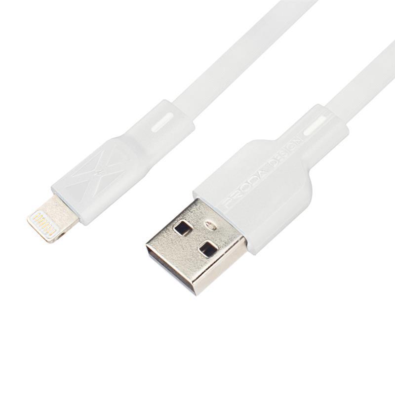 Отзывы кабель Proda PD-B18i  USB-Lightning, 1м, White в Украине