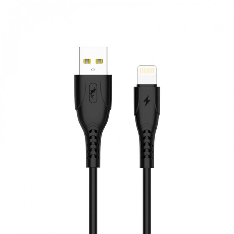 SkyDolphin S08L USB - Lightning 1м, Black (USB-000561)