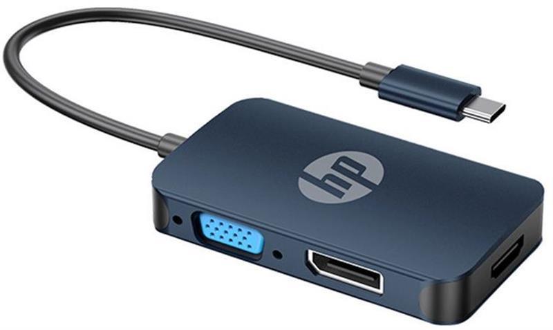 Переходник HP USB Type-C-HDMI/VGA/DP (DHC-CT200) в интернет-магазине, главное фото