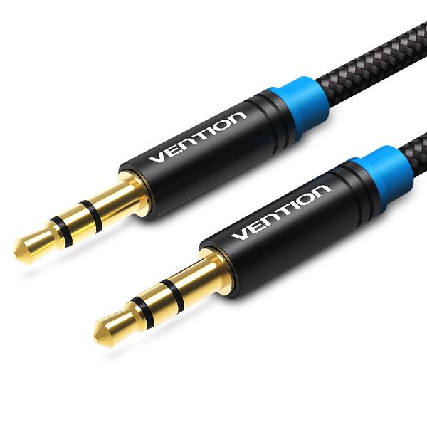 Аудио-кабель Vention Audio 3.5 mm M - 3.5 mm M, 1.5 m, Black (P350AC150-B-M) в интернет-магазине, главное фото