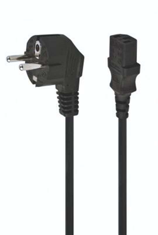 Ціна кабель живлення NoName CEE7/7-C13, 3х0.5 мм, Black, 1.2м в Києві