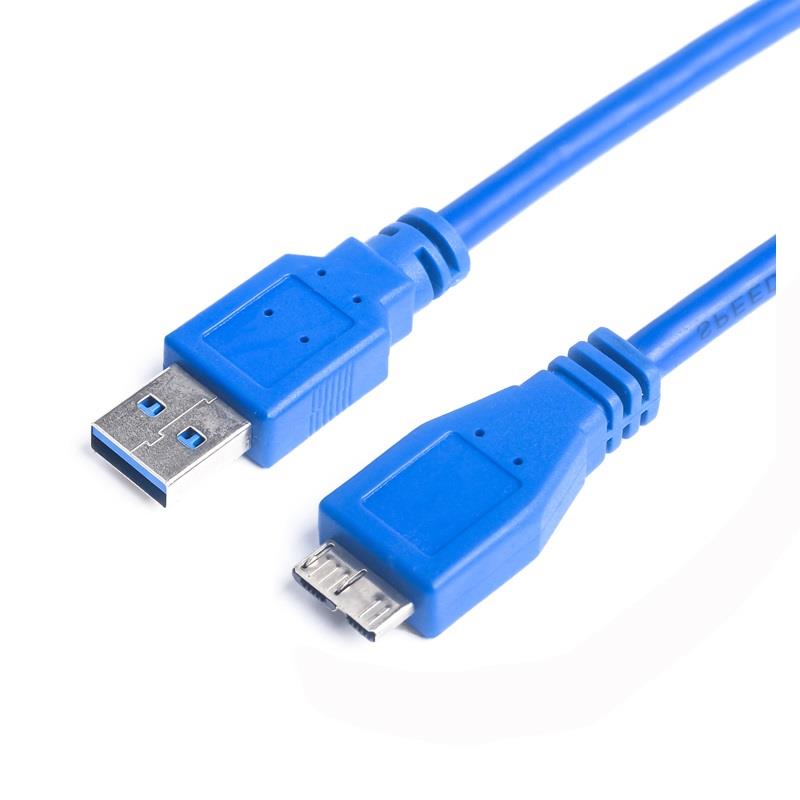 Кабель ProLogix USB 3.0 AM/MicroBM, Blue, 3м (PR-USB-P-12-30-3m) в Києві