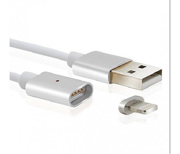 Кабель Voltronic  USB-Lighting, 1м, Silver (YT-MCFB-L/S/13190)