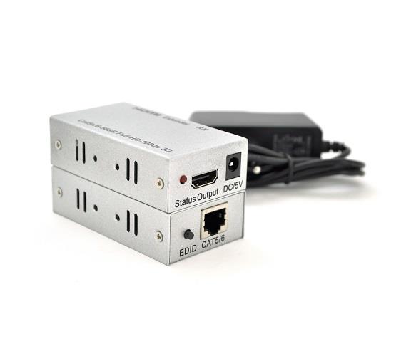 Перехідник Voltronic  HDMI-RJ-45 Grey (YT-SCPE HDM-60m1080Р/09243)