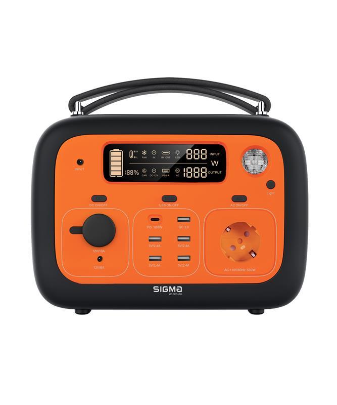 Sigma mobile X-power SI140APS Black-orange (4827798424520), 500Вт / 505Вт*год