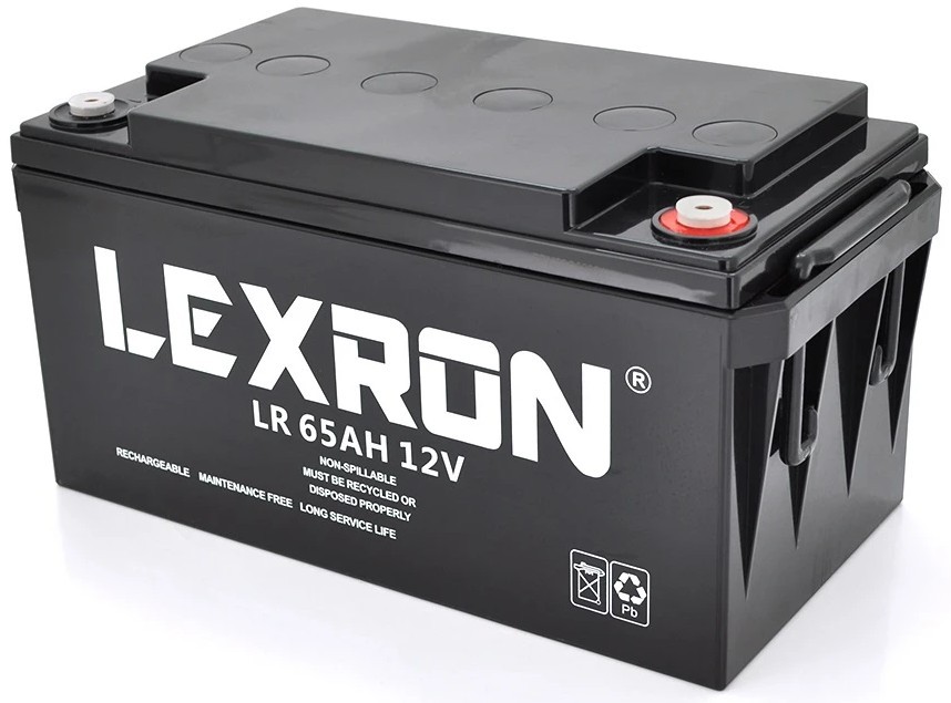 Акумулятор 65 A·h Lexron 12V-65Ah (LR-12-65/29318)
