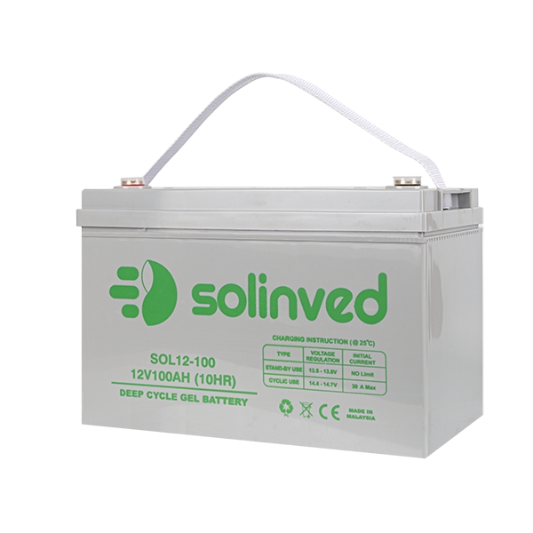 Ціна акумуляторна батарея Solinved SOL12-100 в Києві