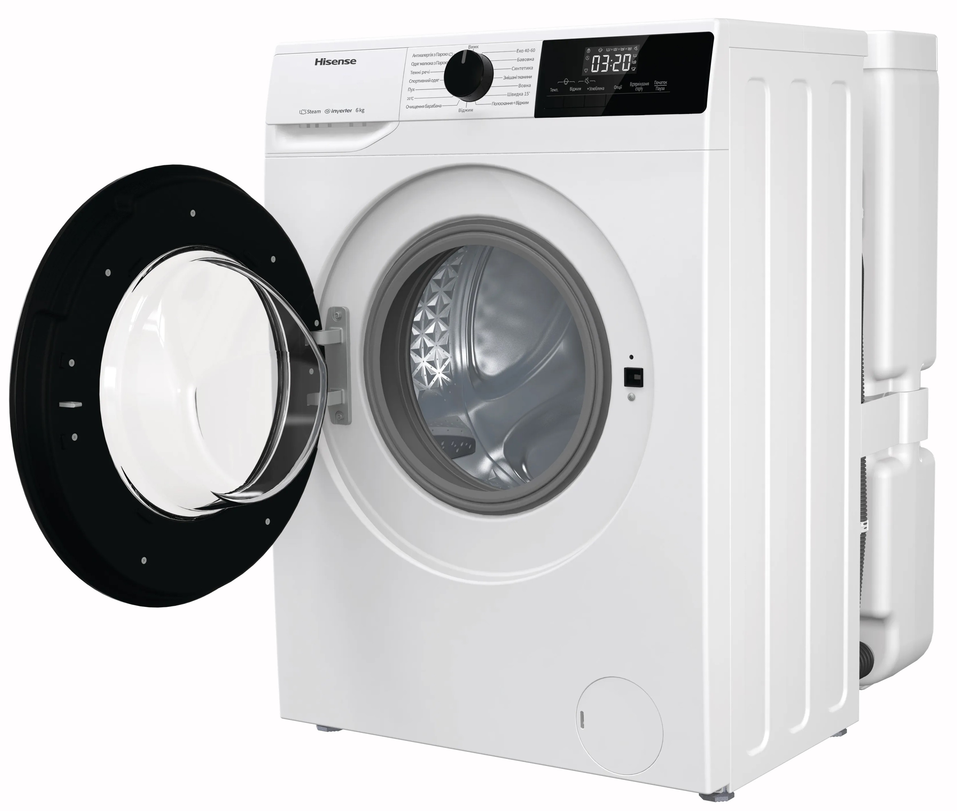 Купить стиральная машина Hisense WFQP6012VM/IRV + бак в Киеве