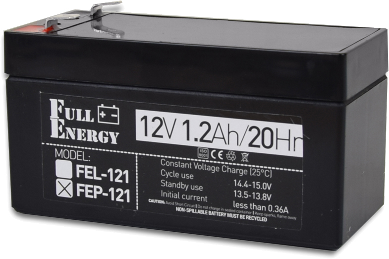 Ціна акумуляторна батарея Full Energy 12V 1,2Ah (FEP-121) в Києві