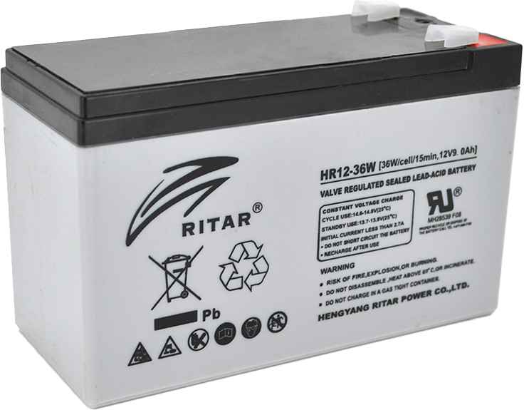 Акумулятор 9 A·h Ritar HR1236W, 12V-9.0Ah (HR1236W)