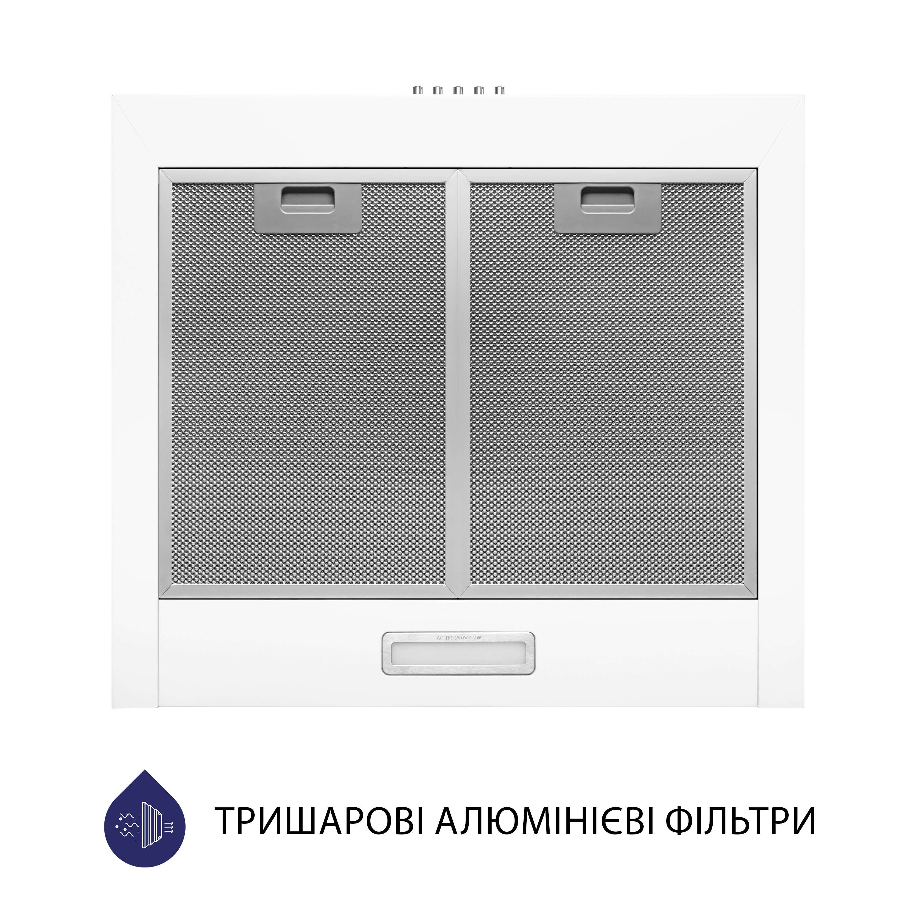 Витяжка кухонная купольная Minola HK 5214 WH 700 LED отзывы - изображения 5