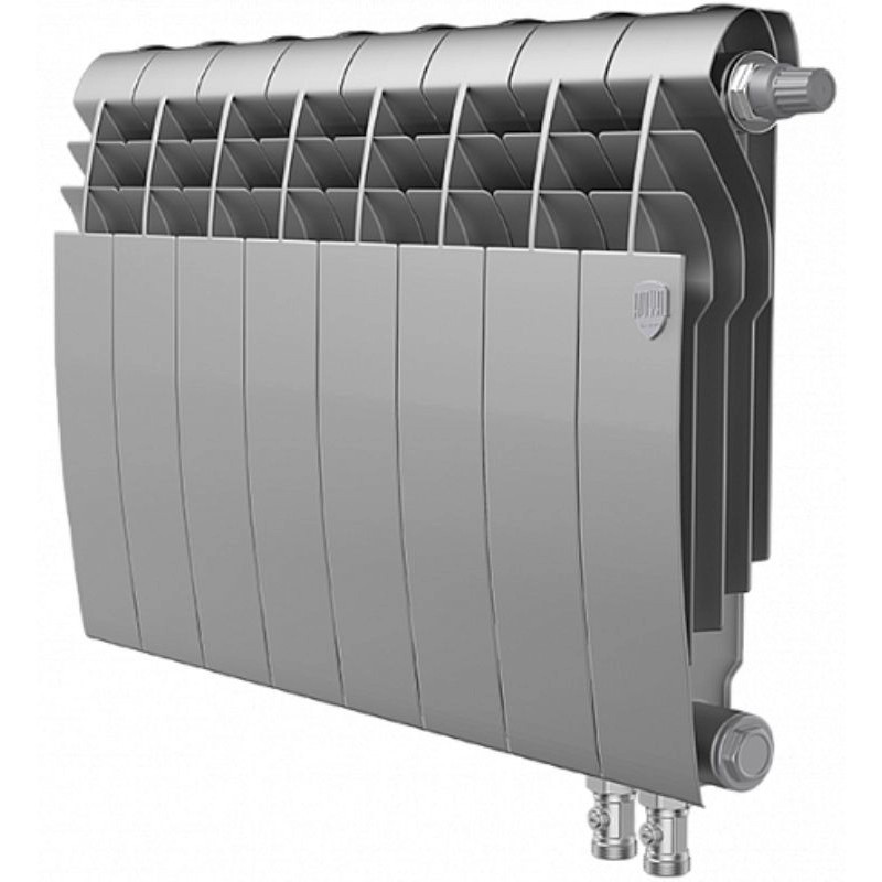 Радиатор биметаллический на 8 секций Royal Thermo BiLiner 350 /Silver Satin VR - 8 секций (HC-1346246)