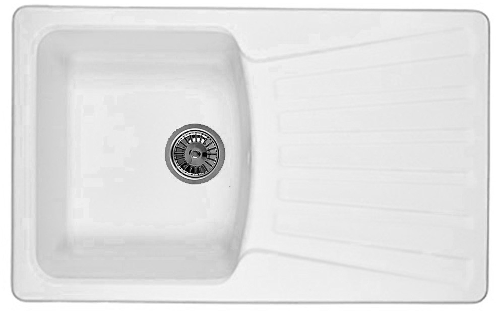 Кухонна мийка довжина 490 мм Minola MPG 1150-80 Арктик
