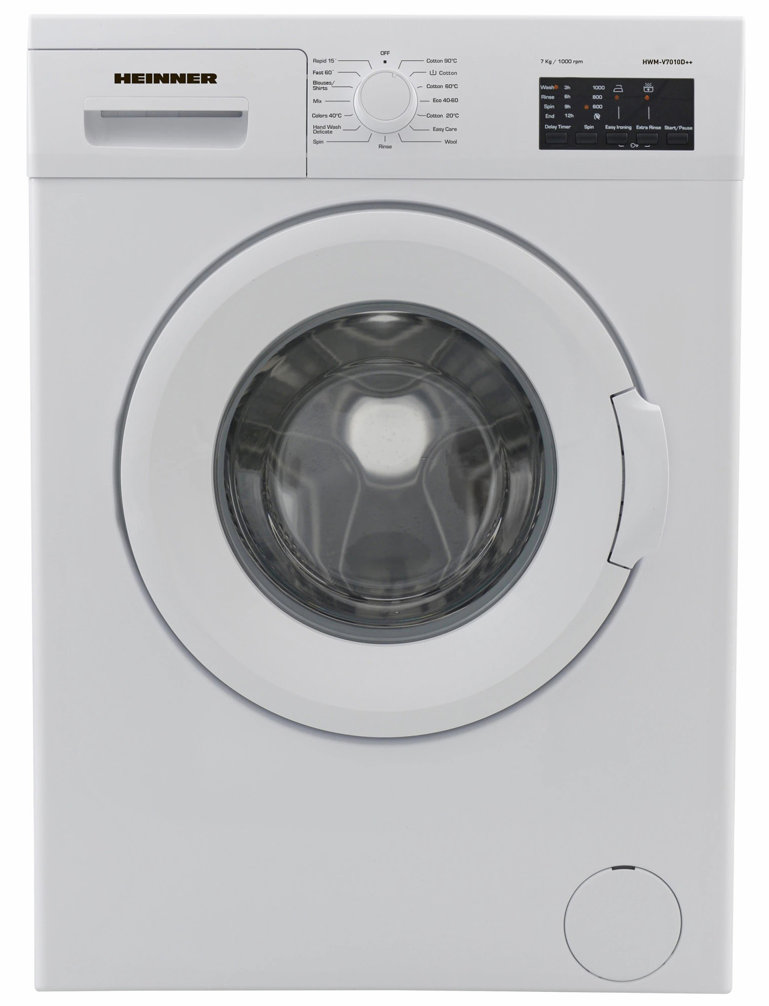 Турецька пральна машина HEINNER HWM-V7010D++