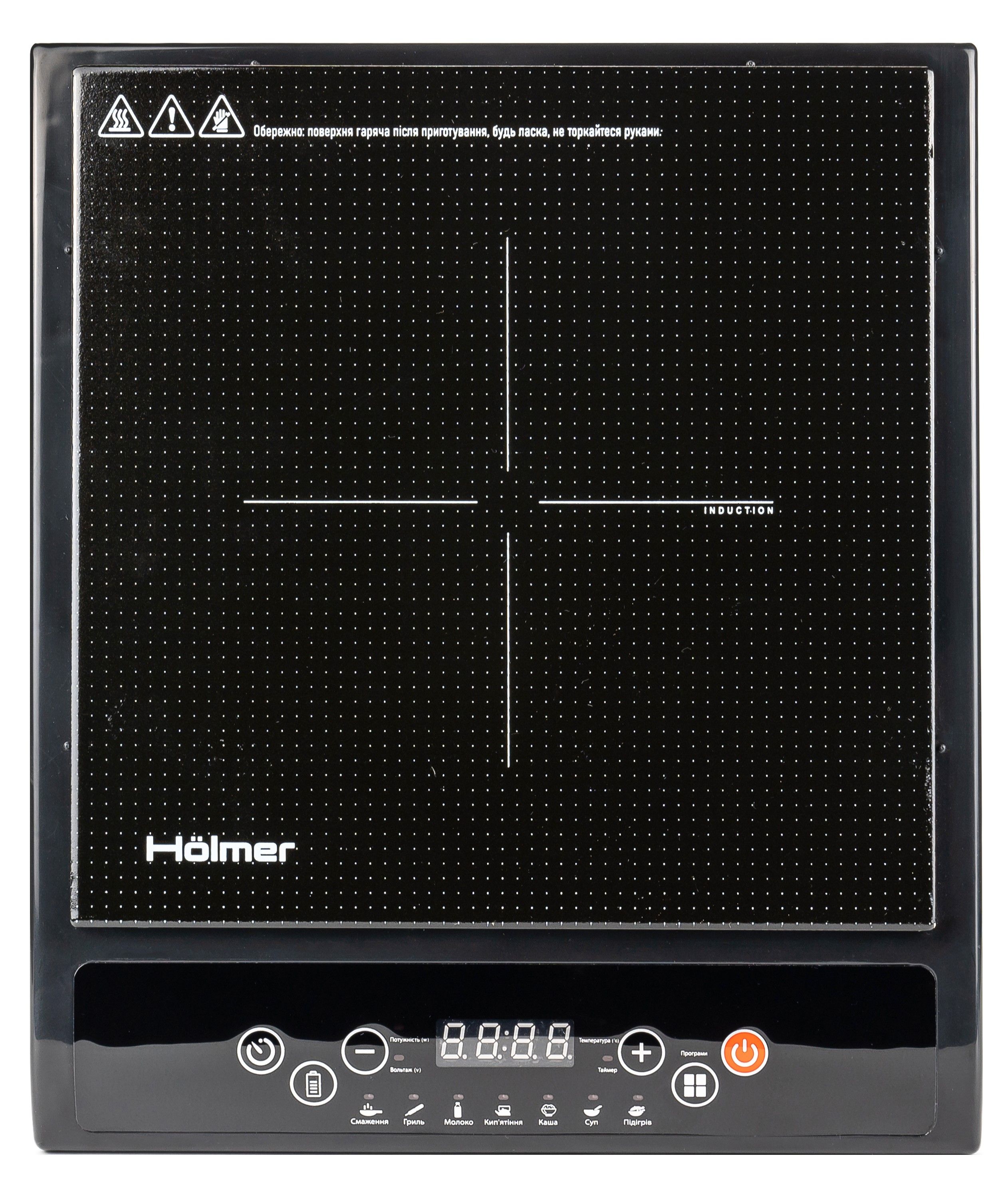 Инструкция черная настольная плита Holmer HIP-252C