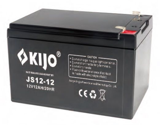 Ціна акумуляторна батарея KIJO JS12-12 12V 12Ah 144Wh в Києві