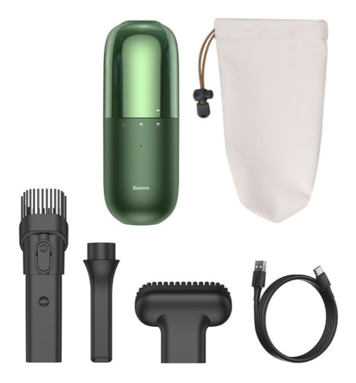 Ціна автомобільний пилосос Baseus C1 GREEN (CRXCQC1-06) в Києві