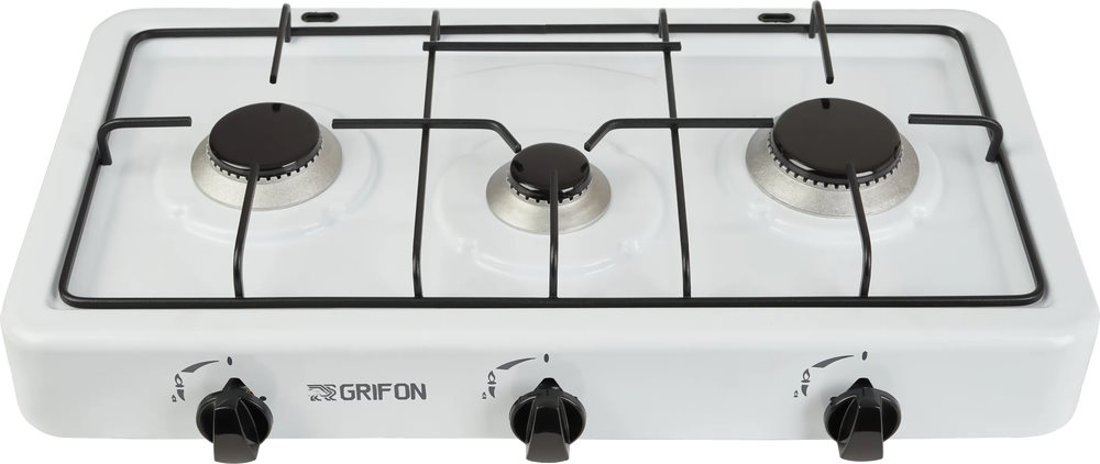 Трехконфорочная настольная плита Grifon GRT-300-W