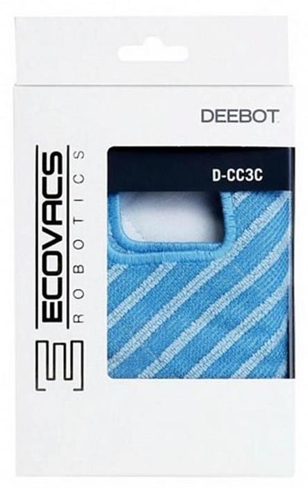 Інструкція миюча серветка Ecovacs Advanced Wet/Dry Cleaning Cloths для Deebot Ozmo 930 (D-CC3C)