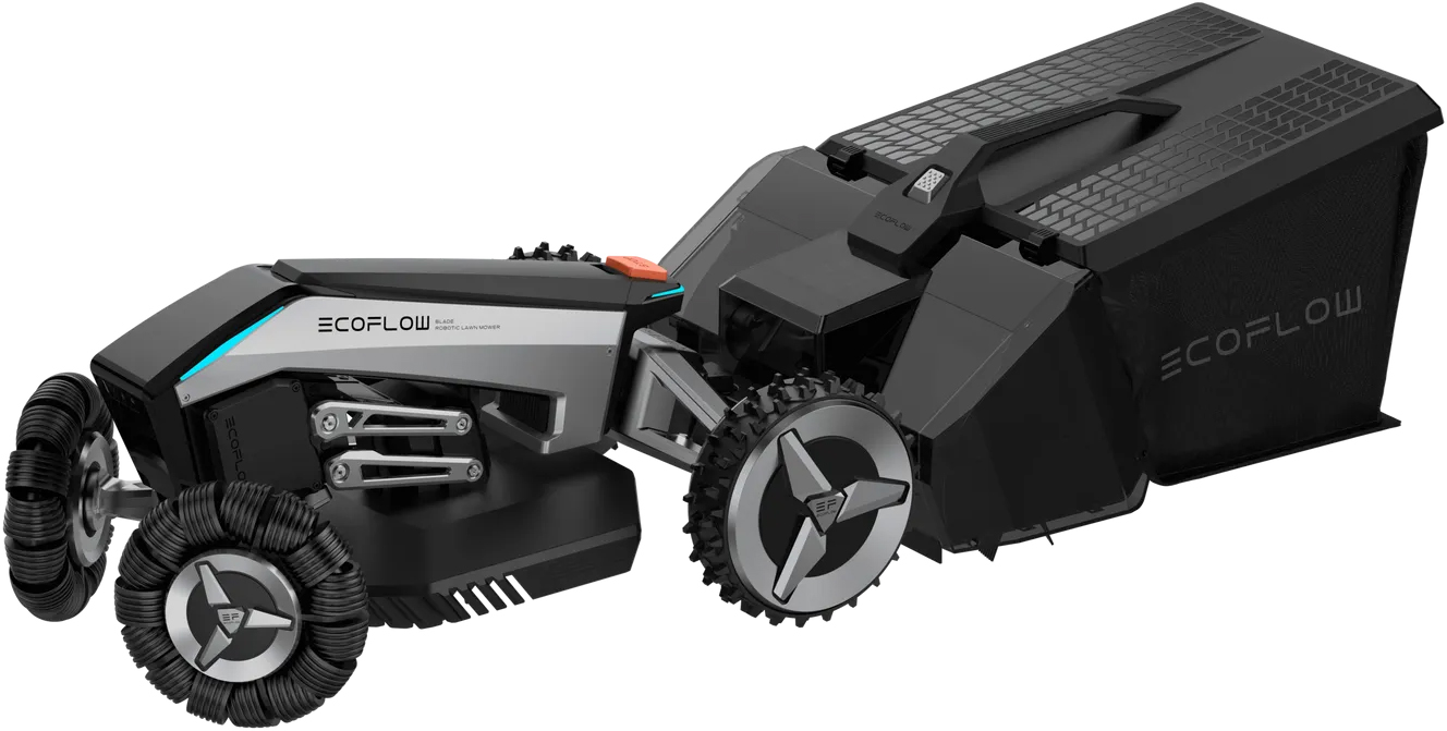 Газонокосилка EcoFlow BLADE Robotic + Lawn Sweeper Kit