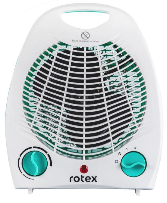 Спіральний тепловентилятор Rotex RAS01-H Blue