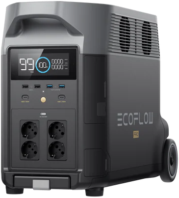 Система резервного живлення EcoFlow PowerStream - микроинвертор 600W + зарядная станция Delta Pro ціна 108999.00 грн - фотографія 2