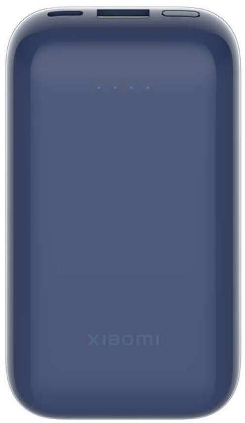 Синій павербанк Xiaomi 10000mAh Pocket Edition Pro 33W (BHR5785GL) Midnight Blue