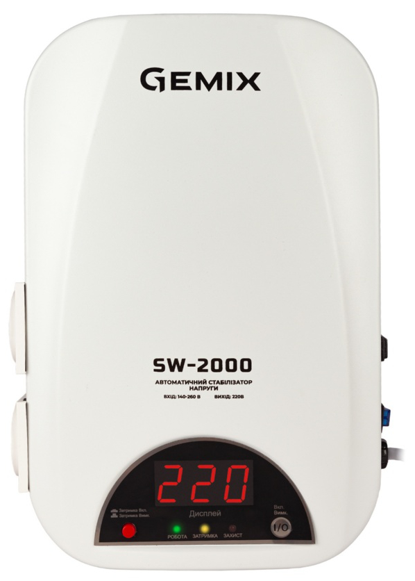 Релейный стабилизатор Gemix SW-2000